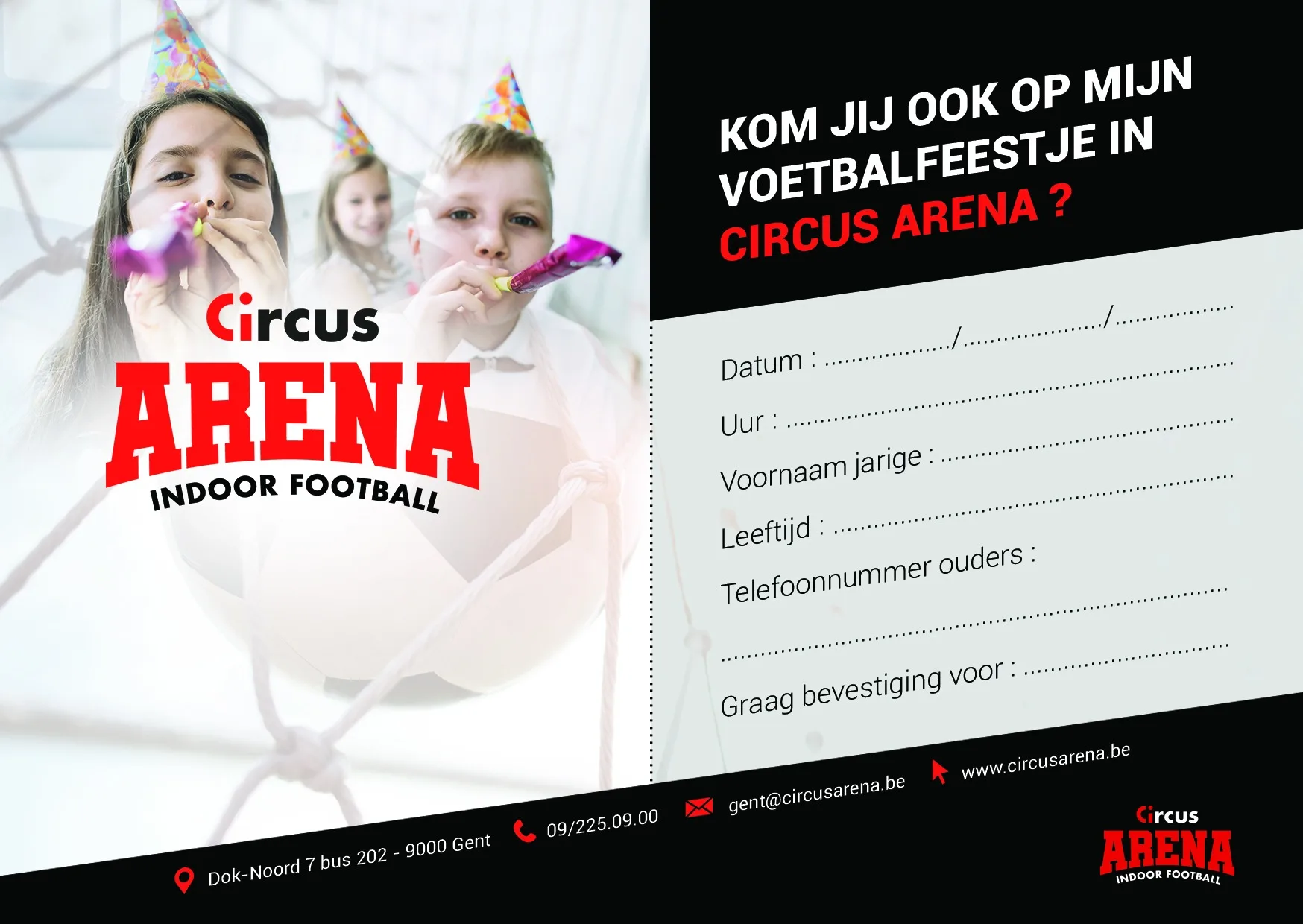 Invitation annif Gent face a