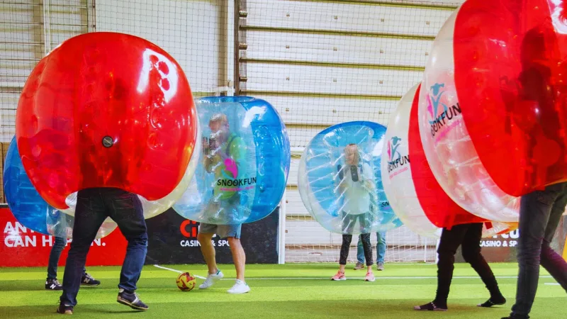 Bubble Football Arena Gent - Opblaasbare ballen voetbal
